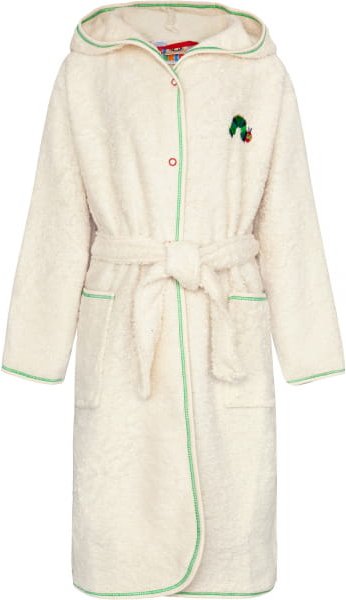 Smithy Die kleine Raupe Nimmersatt BIO-Baumwolle - Kinder-Bademantel - Farbe: natur (1802032) - 110/