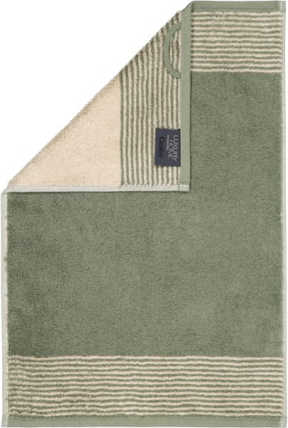 Cawö Handtücher Luxury Home Two-Tone 590 - Farbe: field - 34 - Gästetuch 30x50 cm