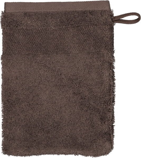 Villeroy & Boch Handtücher One 2550 - Farbe: chocolate - 397 - Waschhandschuh 16x22 cm