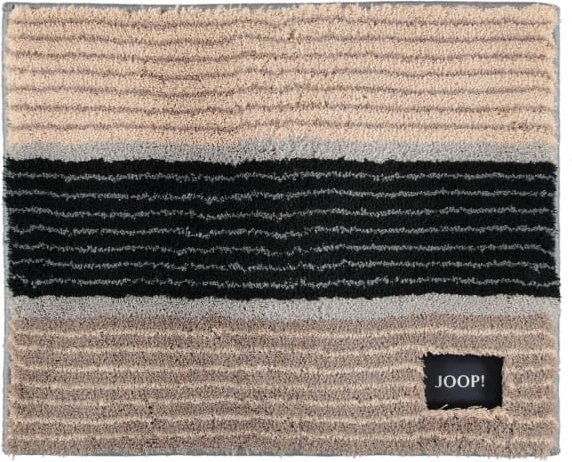 Thumbnail - JOOP! Badteppich Lines 286 - Farbe: Natur - 020 - 50x60 cm