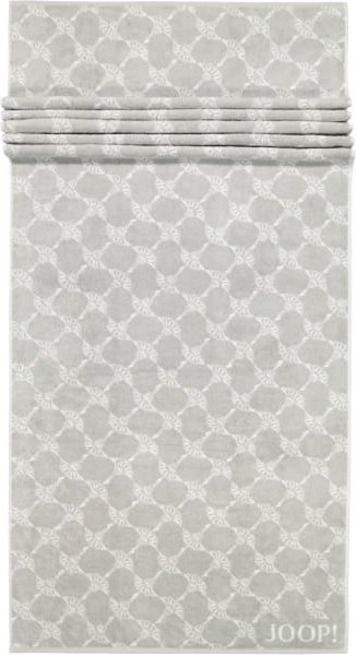 JOOP! Cornflower 1611 - Farbe: Silber - 76 - Saunatuch 80x200 cm