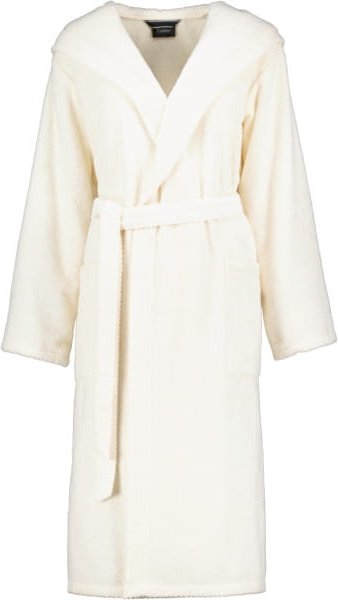Cawö Damen Bademantel Kapuze Pure 5223 - Farbe: natur - 356