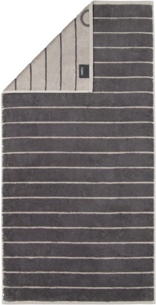 Cawö Handtücher Balance Doubleface 6232 - Farbe: anthrazit - 73 - Handtuch 50x100 cm