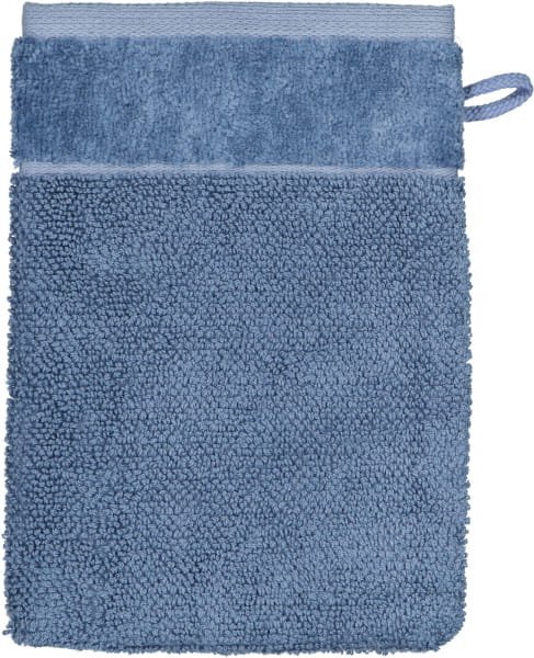 Möve Handtücher Bamboo luxe - Farbe: steel blue - 847 - Waschhandschuh 15x20 cm