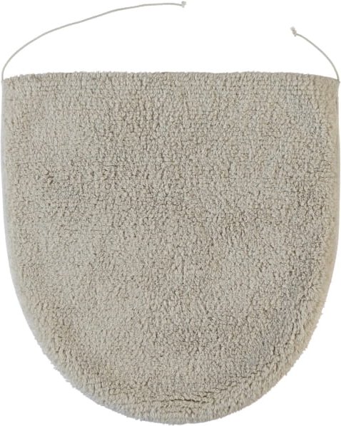 Rhomtuft - Badteppiche Prestige - Farbe: stone - 320 - Deckelbezug 45x50 cm