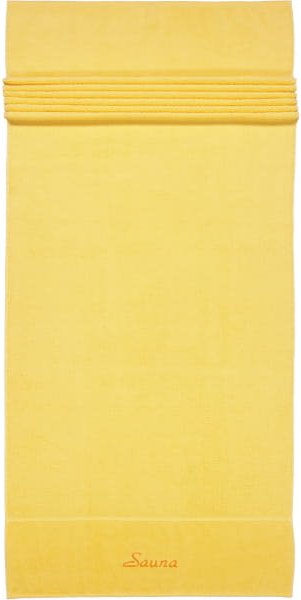 frottana Saunatücher Pearl - Farbe: maize - 149 - 80x200 cm