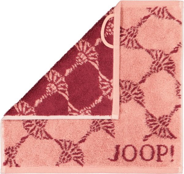JOOP! Handtücher Classic Cornflower 1611 - Farbe: rouge - 29 - Seiflappen 30x30 cm