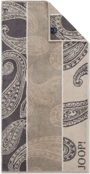 JOOP! Handtücher Contour Paisley 1714 - Farbe: Taupe - 73 - Handtuch 50x100 cm
