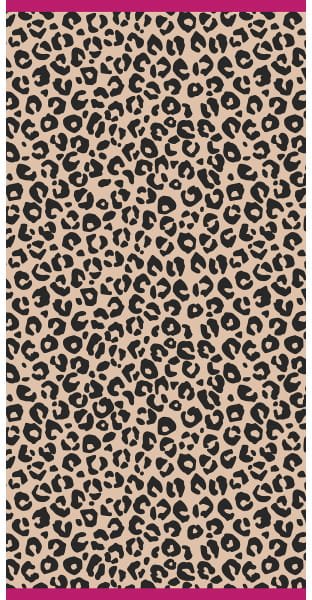 Cawö Home Strandtücher Beach Leo 5578 - Farbe: natural - 39 - 80x180 cm