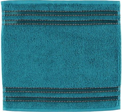 Vossen Handtücher Cult de Luxe - Farbe: lagoon - 5890 - Seiflappen 30x30 cm