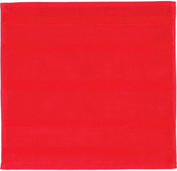 Cawö - Noblesse2 1002 - Farbe: rot - 203 - Seiflappen 30x30 cm