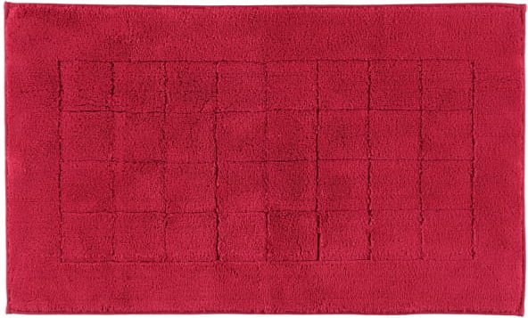 Vossen Badteppiche Exclusive - Farbe: rubin - 3900 - 60x100 cm