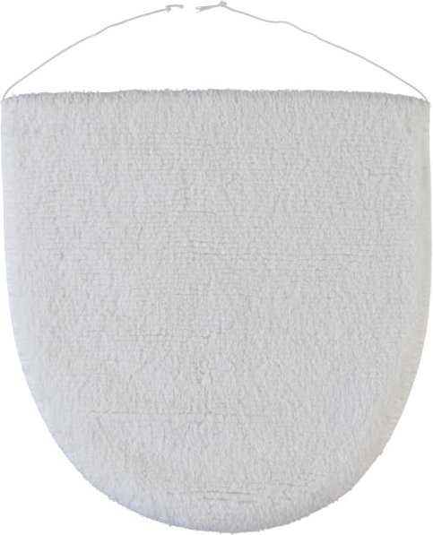 Rhomtuft - Badteppiche Prestige - Farbe: weiss - 01 - Deckelbezug 45x50 cm