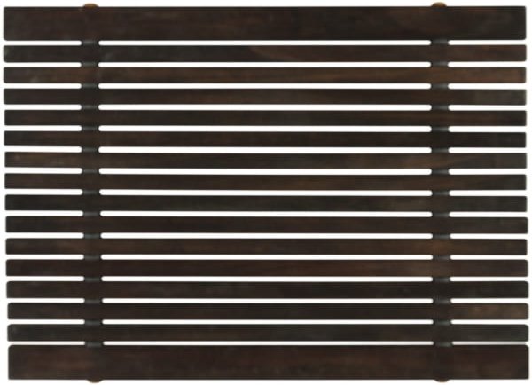 Rhomtuft - Badvorleger Spa - Thermo Buche - Farbe: braun - 184 - 45x60 cm