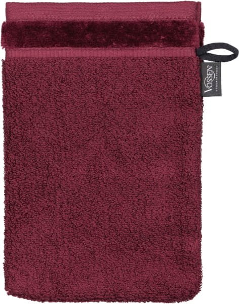 Vossen Handtücher Pure - Farbe: berry - 3980 - Waschhandschuh 16x22 cm