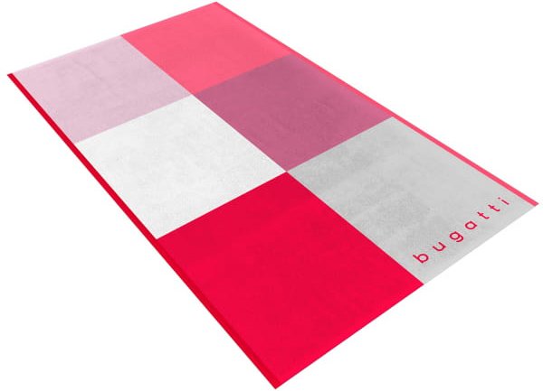 bugatti Strandtücher Genua - Farbe: flamingo - 0001 - 100x180 cm