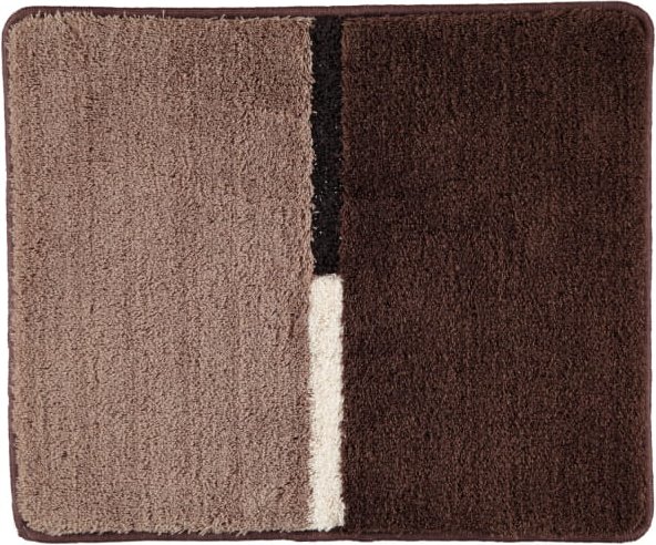 Rhomtuft RHOMY - Badteppich Mira 257 - Farbe: kaffee - 411 - 50x60 cm