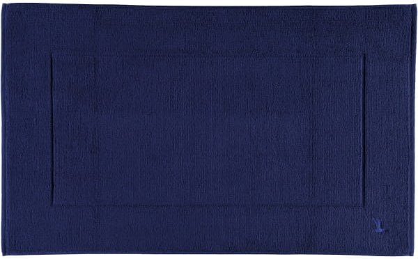 Möve - Badteppich Superwuschel mit Logo - Farbe: deep sea - 596 (1-0300/8126) - 60x100 cm