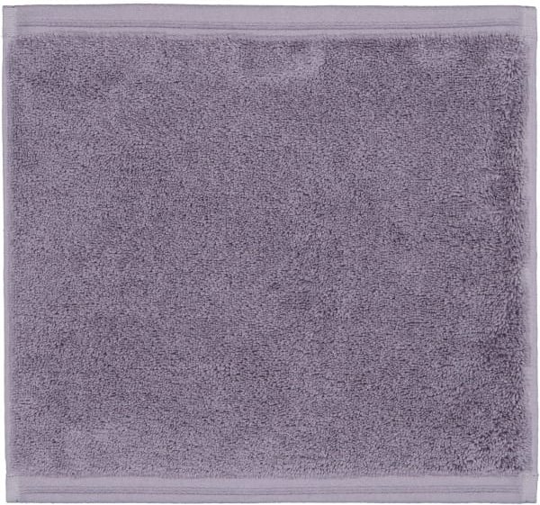 Vossen Handtücher Vegan Life - Farbe: dunkelgrau - 7410 - Seiflappen 30x30 cm