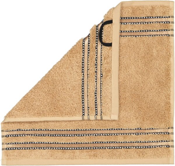 Vossen Handtücher Cult de Luxe - Farbe: camel - 6300 - Seiflappen 30x30 cm