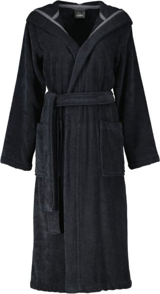 Cawö Home Damen Bademantel Kapuze 827 - Farbe: lava - 97 - S