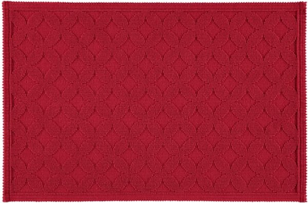 Rhomtuft - Badematte Seaside - Farbe: cardinal - 349 - 60x90 cm