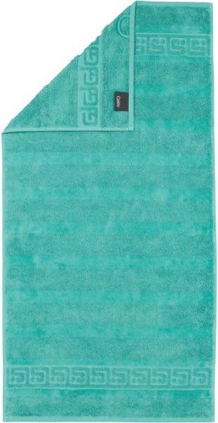 Cawö Handtücher Noblesse Uni 1001 - Farbe: smaragd - 421 - Handtuch 50x100 cm