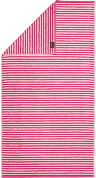 Cawö Handtücher Campus Ringel 955 - Farbe: pink - 22 - Duschtuch 70x140 cm