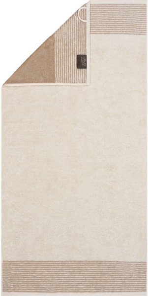 Cawö Handtücher Luxury Home Two-Tone 590 - Farbe: natur - 36 - Duschtuch 80x150 cm