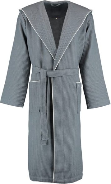 bugatti Herren Bademantel Kapuze Tizian - Farbe: flanell - 740 - XL