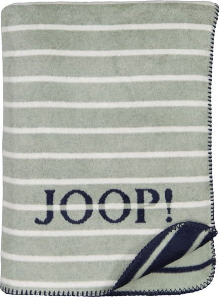 JOOP! Wohndecken Divided - Farbe: Salbei - 150x200 cm