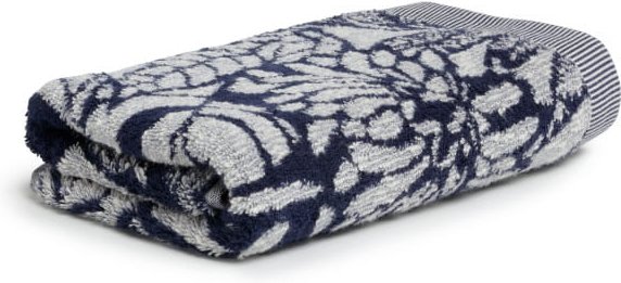 Möve Handtücher Brooklyn Botanic - Farbe: nature/deep sea - 042 - Handtuch 50x100 cm