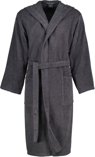 Thumbnail - Cawö Bademäntel Herren Kapuze Pure 5623 - Farbe: basalt - 740 - S