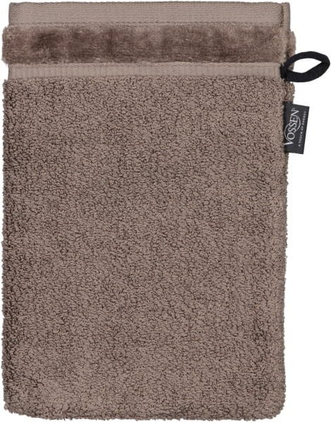 Vossen Handtücher Pure - Farbe: toffee - 6810 - Waschhandschuh 16x22 cm