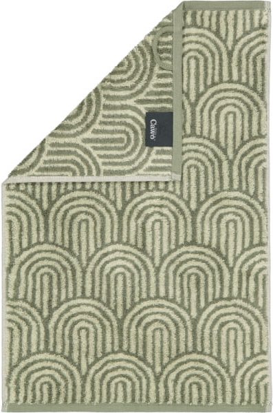 Cawö Handtücher Maison Bögen 6268 - Farbe: field - 44 - Gästetuch 30x50 cm