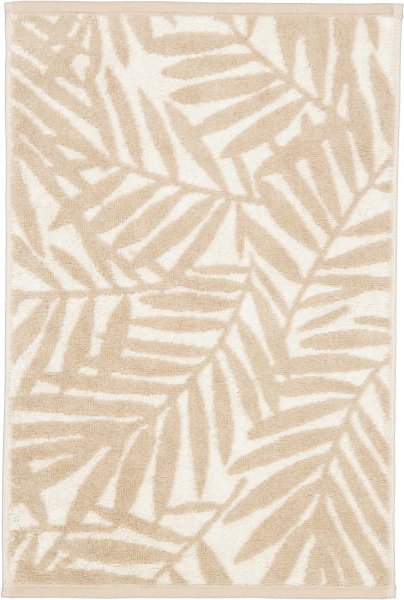 Cawö Handtücher Maison Blätter 6267 - Farbe: natur - 33 - Gästetuch 30x50 cm