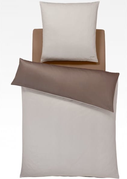 JOOP! Bettwäsche Micro Pattern 4040 - Farbe: haselnuss - 07 - 80x80 cm - 155x220 cm