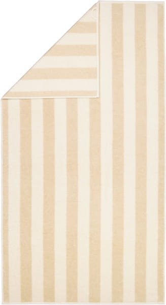 Cawö Handtücher Pure Stripes 6502 - Farbe: beige - 33 - Duschtuch 80x150 cm
