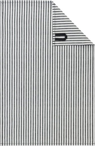 Cawö Cuisine Zoom Streifen 121 - Geschirrtuch 50x700 cm - Farbe: schwarz - 97