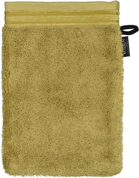 Vossen Handtücher Belief - Farbe: alpine green - 6240 - Waschhandschuh 16x22 cm