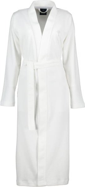 JOOP Damen Bademantel Kimono Pique 1657 - Farbe: Weiß - 600 - L