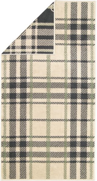 Cawö Handtücher Alpenchic Edition Karo 6231 - Farbe: natur - 37 - Duschtuch 70x140 cm