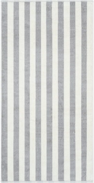 Cawö Handtücher Bold Streifen 6277 - Farbe: grau-natur - 76 - Duschtuch - 70x140 cm