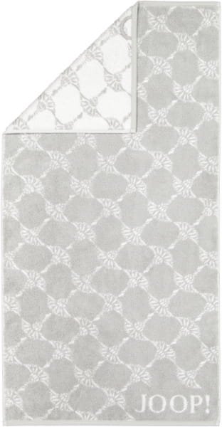 JOOP! Cornflower 1611 - Farbe: Silber - 76 - Handtuch 50x100 cm