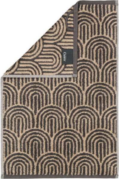 Thumbnail - Cawö Handtücher Maison Bögen 6268 - Farbe: basalt - 37 - Gästetuch 30x50 cm