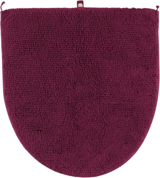 Rhomtuft - Badteppiche Prestige - Farbe: berry - 237 - Deckelbezug 45x50 cm