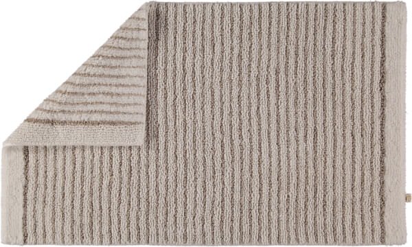 Rhomtuft - Badteppich Lin - Farbe: weiss-natur - 1462 - 70x130 cm