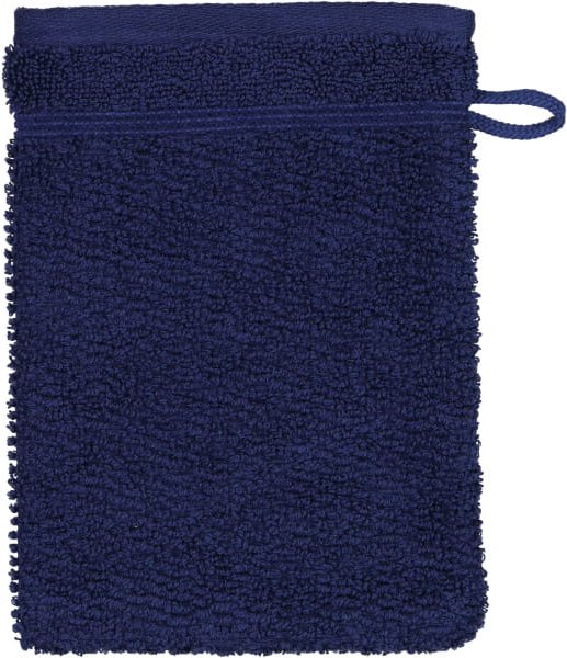 frottana Handtücher Pearl - Farbe: deep sea - 596 - Waschhandschuh 15x20 cm