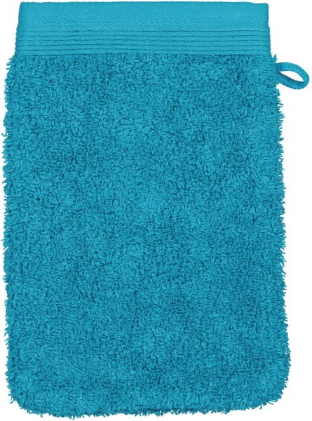 Möve - Superwuschel - Farbe: lagoon - 458 (0-1725/8775) - Waschhandschuh 15x20 cm