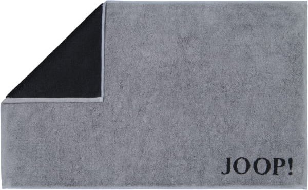 JOOP! Classic - Doubleface Badematte 1600 - 50x80 cm - Farbe: Anthrazit/Schwarz - 91